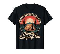 Family Camping Trip 2025 Vintage Adventure Summer Outfit Maglietta