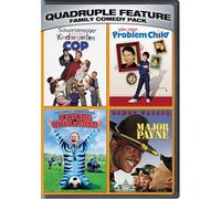 Family Comedy Pack Quadruple Feature (Kindergarten Cop / Problem Child / Kicking and Screaming / Major Payne)