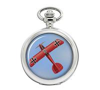 Family Crests Albatros D.III Biplano Orologio da Tasca Cacciatore