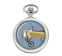Family Crests Bleriot Xi Aereo Anteriore Orologio da Tasca Cacciatore
