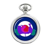 Family Crests Mod Design Vespa Scooter Orologio da Tasca Cacciatore
