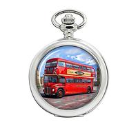 Family Crests Routemaster London Bus Orologio da Tasca Cacciatore