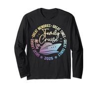 Family Cruise 2025 Vacation Trip Cruising Family Matching Maglia a Manica