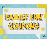 Family Fun Coupon Book: 52 Weeks of Activities & Adventures for Kids | Interactive Parent-Child Bonding Gift | Creative Family Activity Ideas & Special Treats