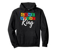 Family Game Night King Ecco Come ospito Game Night Host Felpa con Cappuccio