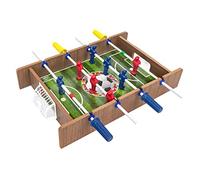 Family Games- Calcetto da Tavolo a Molla in Legno Balilla, Multicolore, 41401