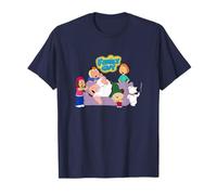 Family Guy Drunk Peter and Family with Logo Cartoon Maglietta