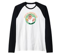 Family Guy Happy St. Patrick's Day Peter Shamrocks Cartoon Maglia con Maniche Raglan