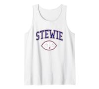 Family Guy Stewie Head and Athletic Lettering Funny Cartoon Canotta