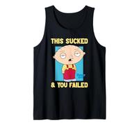 Family Guy Stewie This Sucked & You Failed Funny Cartoon Canotta