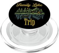 Family Lake Trip Matching Vacation Design For Families PopSockets PopGrip per MagSafe