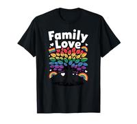 Family Love Pride LGBTQ è i Diritti del Mese dellunità Maglietta