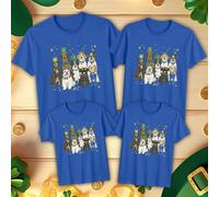 Family Lucky Dogs Funny St. Patrick's Day T-Shirts Irish Green Parade #STPD -c