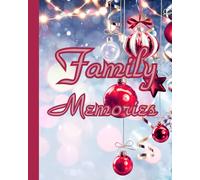 Family memories guestbook: Put photos, ask guest to write something, keep the memories