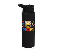 Family Mom Master Builder Building Bricks Blocks Mothers Day Stainless Steel Insulated Water Bottle
