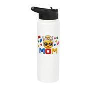 Family Mom Master Builder Building Bricks Blocks Mothers Day Stainless Steel Insulated Water Bottle
