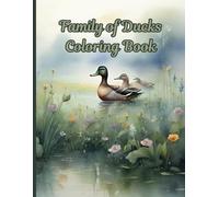 Family of Ducks Coloring Book