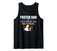 Family Parenting Foster Dad Like A Normal Dad Only Cooler Canotta