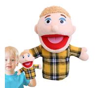 Family Puppets for Kids - Storytelling Plush Puppet, Interactive Theatre Shows Puppet | Puppet giocattolo gioco con cellulare per bambini Adolescenti