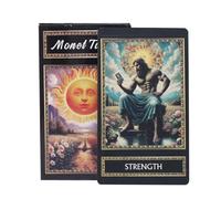 Family Tarot Cards, English Version Board Game, 78 Deck Compact Fortune Tool, Reusable Family Kit, Portable Divination Accessory, f4.06x2.36 inches or Beginners Enthusiasts Adults Teens Home Studio