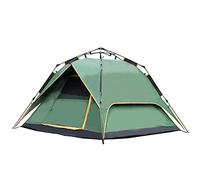 Family Tent, Pop Up Tents, Outdoor Camping for 1 to 4 Person Automatic Opening Double Layer Tent, with Carry Bag