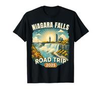 Family Vacation Souvenir Niagara Falls Road Trip 2025 Maglietta