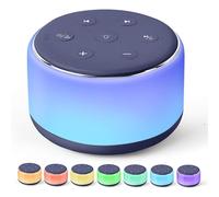 FamiSym Macchina del suono del sonno per bambini e adulti, macchina ricaricabile per dormire con luce notturna, 34 suoni rilassanti, decorazione per la cameretta dei bambini, regalo per registro