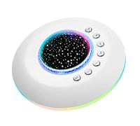 FamiSym Macchina per il rumore bianco per bambini, macchina del suono per bambini, con 7 luci notturne ambientali stellate, 28 suoni lenitivi, macchina per il rumore del sonno, ideale come regalo per