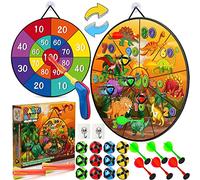 FAMKEEP Gioco Freccette Bambini 66cm, Freccette per Bambini da Appendere, Bersaglio Freccette per Bambini con 12 Palline Adesive 6 Freccette, Regalo Gioco da Lancio per Tutte Le età