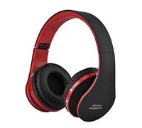 FAMKIT Cuffie Bluetooth over-ear, wireless, Bluetooth 4.0, cuffie stereo leggere per una lunga durata per adulti, viaggi, lezioni online, casa e ufficio