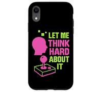 Fammi pensare duramente, Retro Arcade, Modalità di pensiero ora Custodia per iPhone XR
