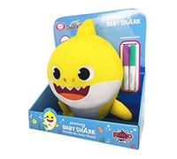 Famosa Baby Shark - Baby, dipinge e pulisce 30 cm