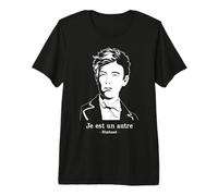 Famosa Citazione Poeta Francese Arthur Rimbaud Maglietta Premium