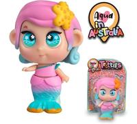 Trotties - Mini Emoji Aqua, Mini bambola con occhi con emoji che cambiano espressione per bambine/i da 3 anni Famosa (TFT22200)