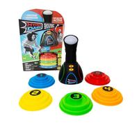Famosa Hyper Dash - Gioco di velocità e agilità da 1 a 10 giocatori, include 3 modalità, segnali colorati e percorsi personalizzabili, per uso interno ed esterno, (HYP01000)