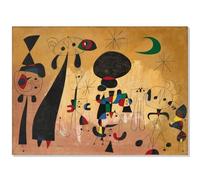 Famosa Joan Miró Pittura Su Tela E Arte Della Parete Joan Miró Stampe Poster Creativi Immagini In Stile Moderno Per La Decorazione Del Soggiorno 60x80cmx1 Senza Cornice