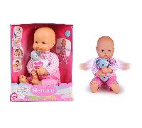 Nenuco abbracciami, bambola da 42 cm con corpo morbido e un simpatico cucciolo morbido, per bambine/i da 1 anno