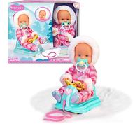 Famosa NFN59000 Nenuco magia dell'inverno bambola Nenuco con la sua slitta