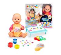 Famosa Nenuco Smart School, Bambola 35 cm con Tavolino