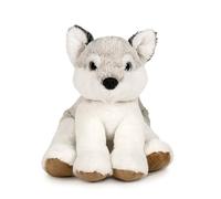 Famosa Softies Husky, cucciolo di peluche, misura 54 cm, morbido e morbido, imbottitura in fibra riciclata, regalo per ogni occasione, adulti e bambini, a partire da 0 mesi di età, famoso (760025089)