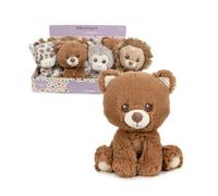 Famosa Softies - Peluche animali selvatici da 22 cm, giocattolo per animali morbidi e morbidi, spedizione casuale, 4 modelli diversi, orso, giraffa, leone e scimmia, da 0 anni, famoso (760025090)