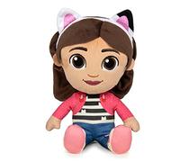 Famosa Softies - Peluche Gabby della serie di cartoni animati Gabby's Dollhouse, 25 cm, morbido, fatto con materiale in fibra riciclata al 100%, per bambini di qualsiasi età, Famosa (760022354)