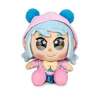 Famosa Softies -peluche Trottie Mia da Tokyo, bambola della serie di cartoni animati, alta 22 cm, super morbida, per bambini e bambine da 0 anni, (760022237)