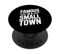 Famoso in una piccola città orgoglioso sostenitore locale PopSockets PopGrip Adesivo