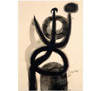 Famoso Joan Miró Wall Art Joan Miró Poster Nero Graffiti Tela Pittura Joan Miró Stampe Per La Decorazione Della Parete Domestica Immagine 60x80cmx1 No Frame