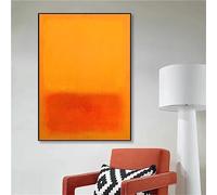 Famoso Mark Rothko colorato astratto opera d'arte poster tela pittura moderna arte murale per galleria soggiorno decorazioni per la casa 90x130 cm senza cornice