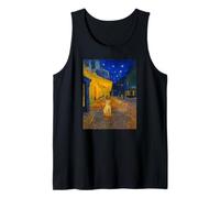 Famous Artist Painting Funny Cafe Terrace At Night With Cat Canotta