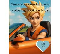 Famous cartoon characters: Coloring book for kids