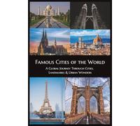 Famous Cities of the World Word Search Puzzle Book: A Global Journey Through Cities, Landmarks & Urban Wonders