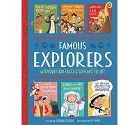 Famous Explorers - Interactive History Book for Kids (Lift-the-flap History)